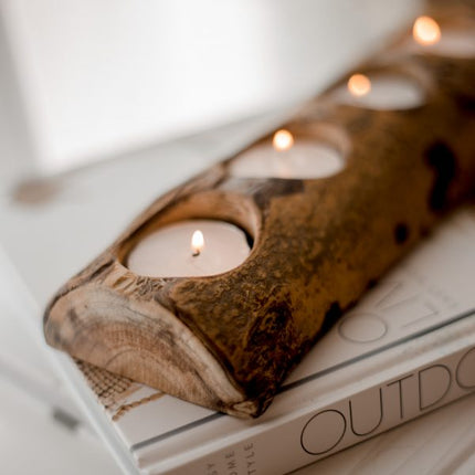Tree candle holder - 4 holes.