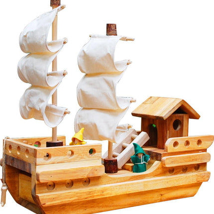 Wooden Pirate Ship.