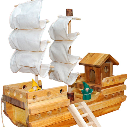 Wooden Pirate Ship.