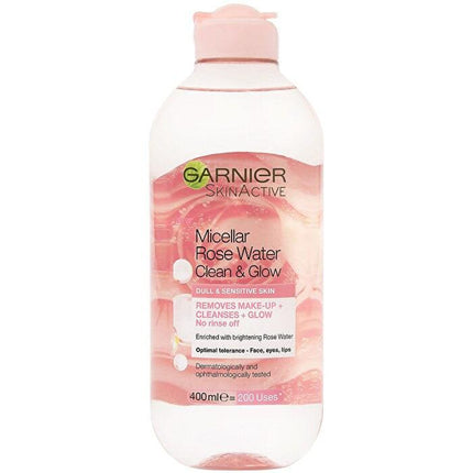 Garnier Micellar Cleansing Rose Water Clean & Glow 400ml.
