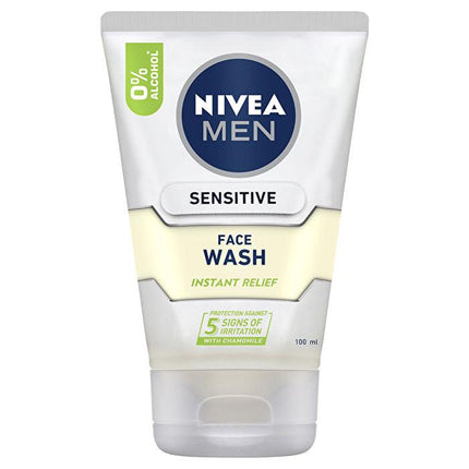 Nivea Men Face Wash Sensitive 100ml/3.4oz.
