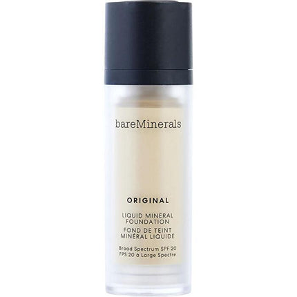 BareMinerals Original Liquid Mineral Foundation SPF 20 - # 03 Fairly Light (For Very Fair Warm Skin With A Subtle Peach Hue) 30ml/1oz.