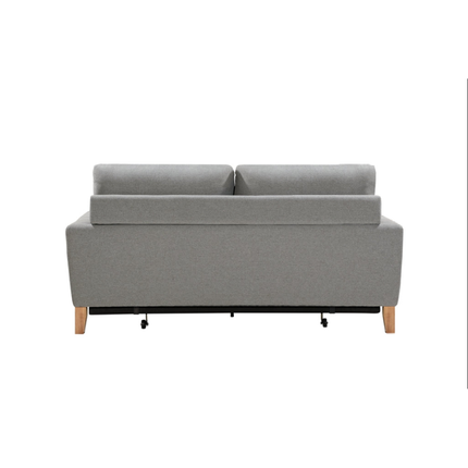 SHASA 2 Seater Pull-out Sofa bed Grey celadon.