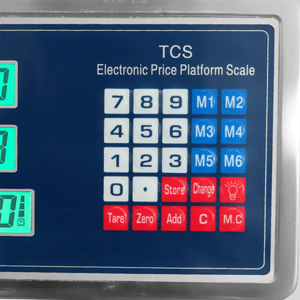 300kg Electronic Digital Platform Scale Computing Postal Shop Scales Weight.