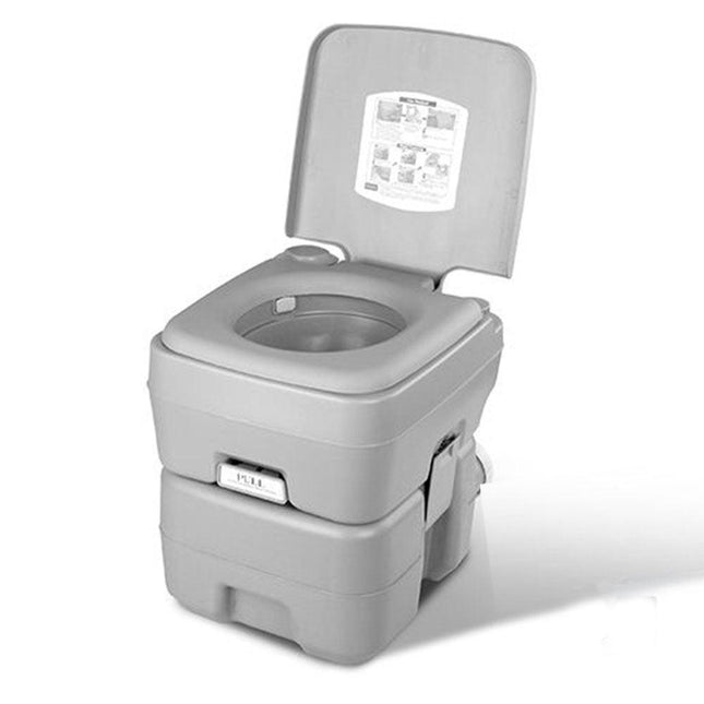 20L Outdoor Portable Camping Toilet 50 Flush.