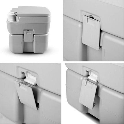20L Outdoor Portable Camping Toilet 50 Flush.