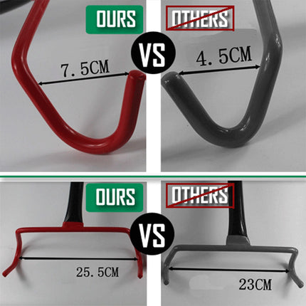 Large Premium Bike Bicycle Hanger Hook Wall Mounted Garage Storage Rack Mount.