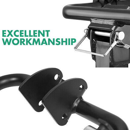 3 Bike Rack Bicycle Car Rear Carrier 2" Steel Foldable Steel Hitch Mount Towbar.