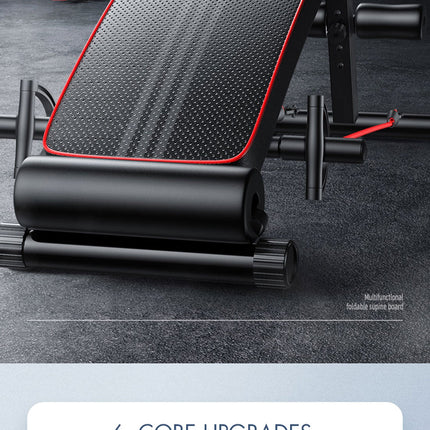 Foldable Weight Sit Up Bench Press Adjustable Home Gym Abdominal Exercise Fitness.