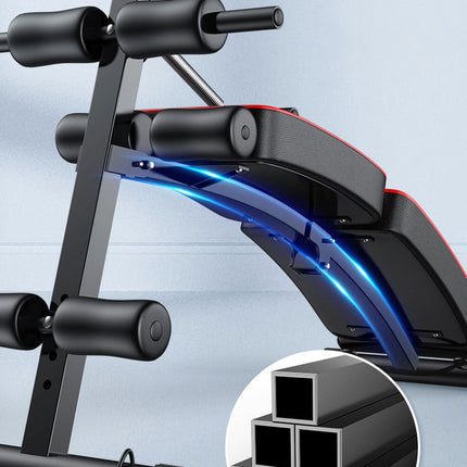 Foldable Weight Sit Up Bench Press Adjustable Home Gym Abdominal Exercise Fitness.