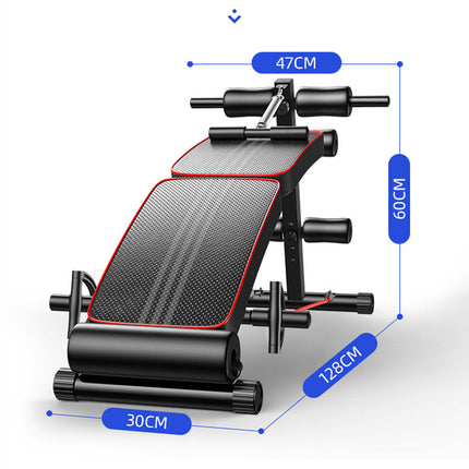 Foldable Weight Sit Up Bench Press Adjustable Home Gym Abdominal Exercise Fitness.