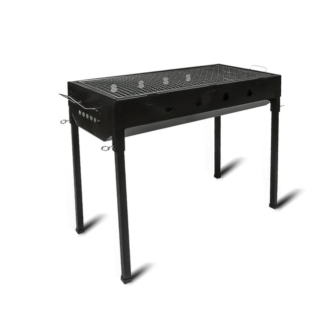 Large Portable Charcoal Outdoor BBQ Barbecue Grill Set.