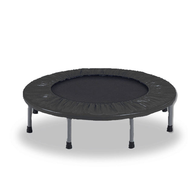 40" Mini Trampoline Jogger Rebounder Home Gym Workout Fitness Black.