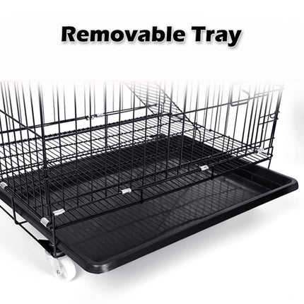 3 Level Rabbit Bird Cage Ferret Parrot Aviary Cat Rat Aviary Budgie Hamster Pet Cages Castor L.
