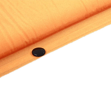 Self Inflating Mattress Sleeping Mat Air Bed Camping Camp Hiking Joinable Single - orange.