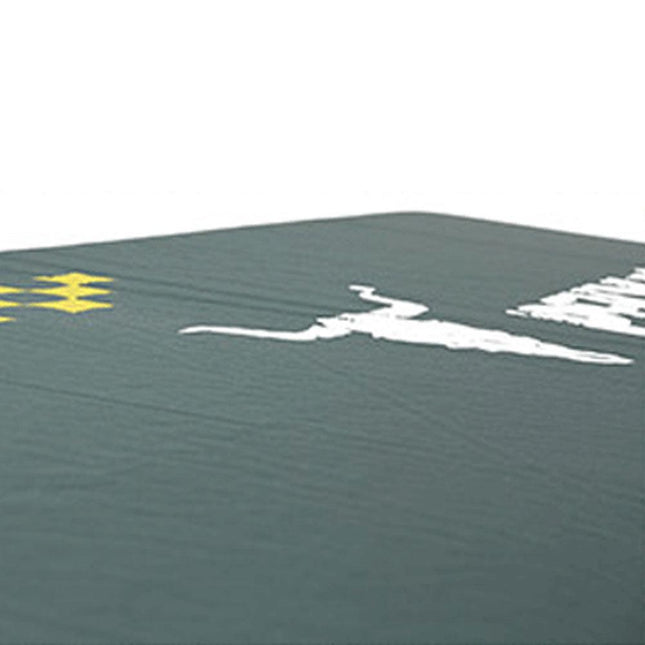 Double Self Inflating Joinable Mat Pad Air Bed Camping - green.