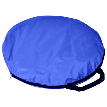 Pop Up  Portable Privacy Shower room Tent &20L Outdoor Camping Water Bag Camp Set - blue.