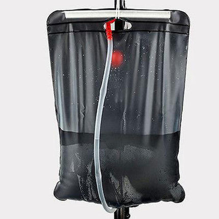 Pop Up  Portable Privacy Shower room Tent &20L Outdoor Camping Water Bag Camp Set - blue.