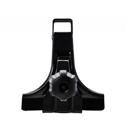 120cm Universal Rain Gutter Car Roof Rack Cross Bars Black Adjustable Brackets Medium.