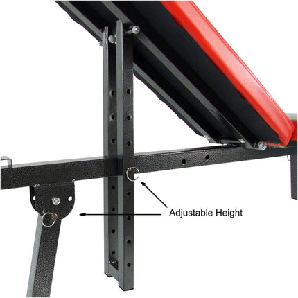 Adjustable Sit Up Weight FID Bench Fitness Flat Incline Decline Press Gym Home.