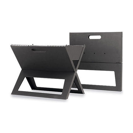 Portable Notebook Grill Foldable Folding Charcoal BBQ Camping Picnic Barbecue.