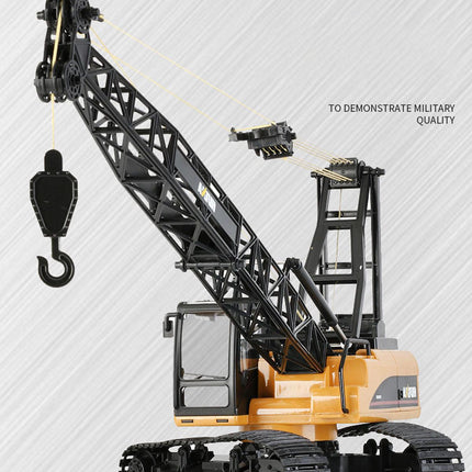 Huina RC CRANE 1:14 2.4Ghz Construction Tower Excavator Truck Toy Kids Boys Gift.