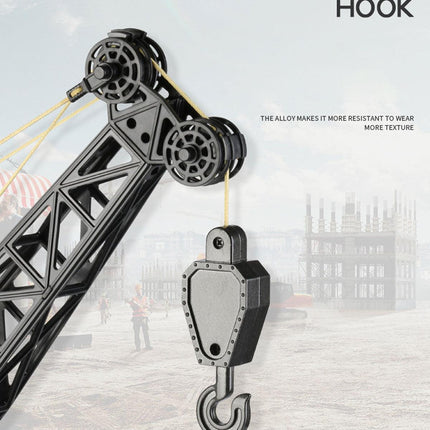 Huina RC CRANE 1:14 2.4Ghz Construction Tower Excavator Truck Toy Kids Boys Gift.