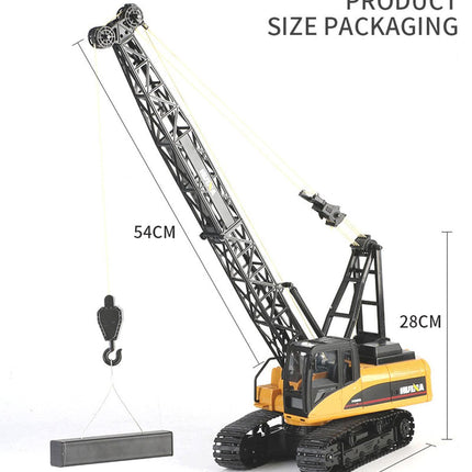 Huina RC CRANE 1:14 2.4Ghz Construction Tower Excavator Truck Toy Kids Boys Gift.