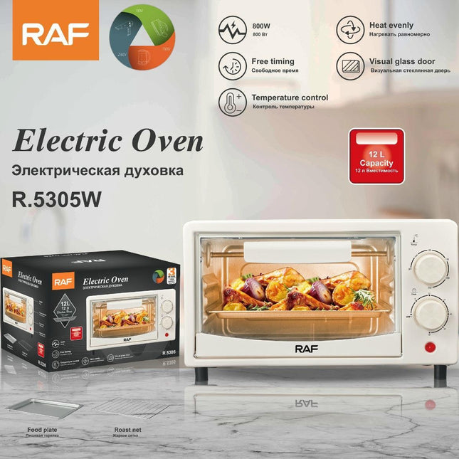 Electric Oven Smart Cake Maker Mechanical Control (White).