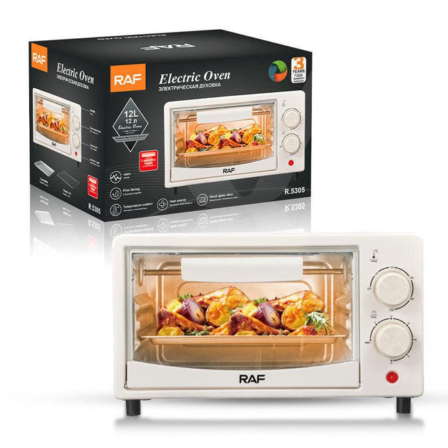 Electric Oven Smart Cake Maker Mechanical Control (White).