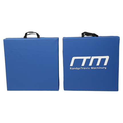 Folding Blue Exercise Mat – Gymnastics, Martial Arts, Yoga, Karate & Judo Training.
