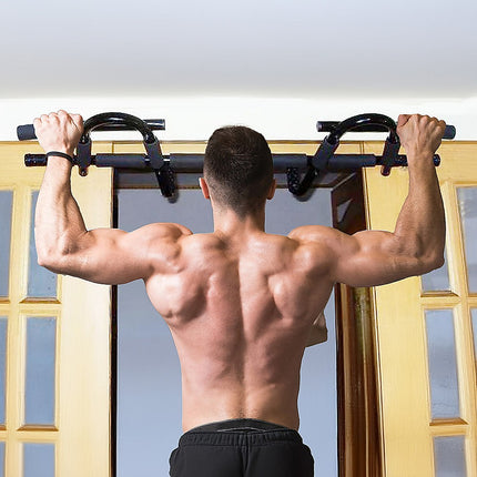 Professional Doorway Pull Up Bar – Chin Up Gym Exercise Bar for Home Workouts.
