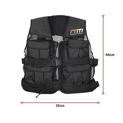 20LBS Weighted Weight Gym Exercise Training Sport Vest.