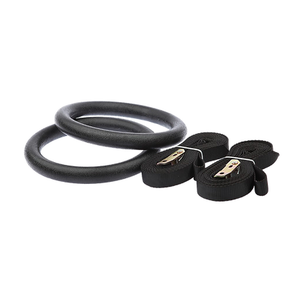 Gymnastic Rings – Adjustable Exercise Training Rings for Home & CrossFit Workouts.
