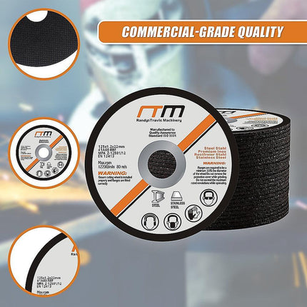 125mm 5" Cutting Disc Wheel for Angle Grinder x25.