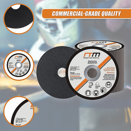 125mm 5" Cutting Disc Wheel for Angle Grinder x50.