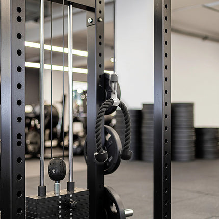 Tricep Pulldown Rope – Heavy Duty Cable Machine Attachment for Gym & Home Workout.