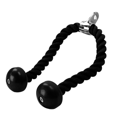 Tricep Pulldown Rope – Heavy Duty Cable Machine Attachment for Gym & Home Workout.