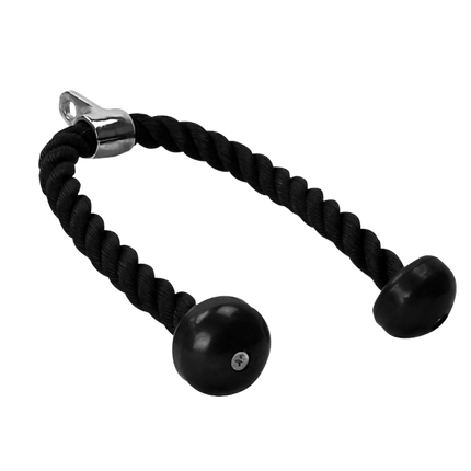 Tricep Pulldown Rope – Heavy Duty Cable Machine Attachment for Gym & Home Workout.
