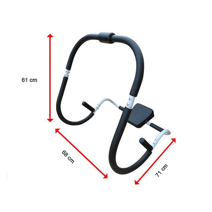 Ab Crunch Machine – Abdominal Exercise Roller with Digital Computer for Core Training.