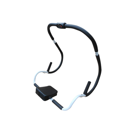 Ab Crunch Machine – Abdominal Exercise Roller with Digital Computer for Core Training.