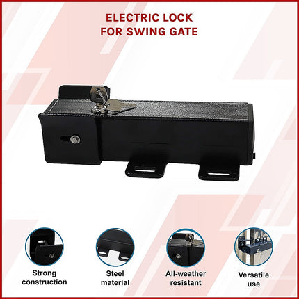 Electric Lock for Swing Gate.