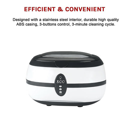 Ultrasonic Multi Purpose Sonic Wave Jewellery Cleaner.
