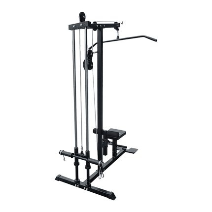 Lat Pulldown Low Row Fitness Machine – Home Gym Strength Trainer.