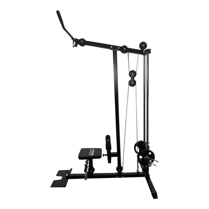 Lat Pulldown Low Row Fitness Machine – Home Gym Strength Trainer.