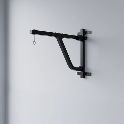 Boxing Punching Bag Wall Pivot Rack – Swivel Mount for Home Gym.