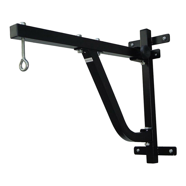 Boxing Punching Bag Wall Pivot Rack – Swivel Mount for Home Gym.
