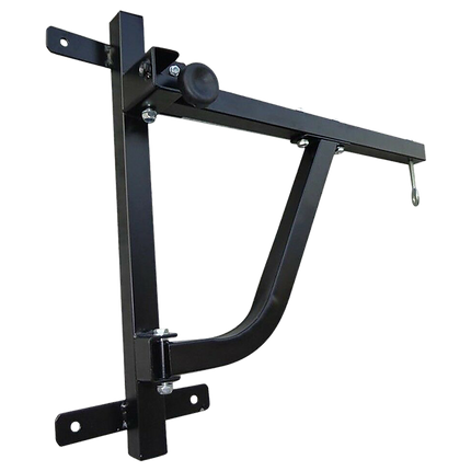Boxing Punching Bag Wall Pivot Rack – Swivel Mount for Home Gym.