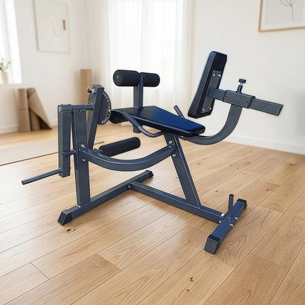 Leg Extension Curl Machine – Adjustable Home Gym Quad & Hamstring Workout Bench.