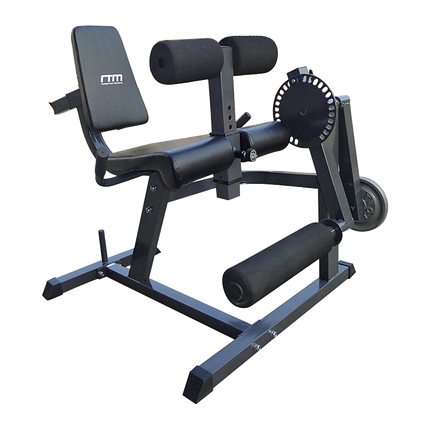 Leg Extension Curl Machine – Adjustable Home Gym Quad & Hamstring Workout Bench.